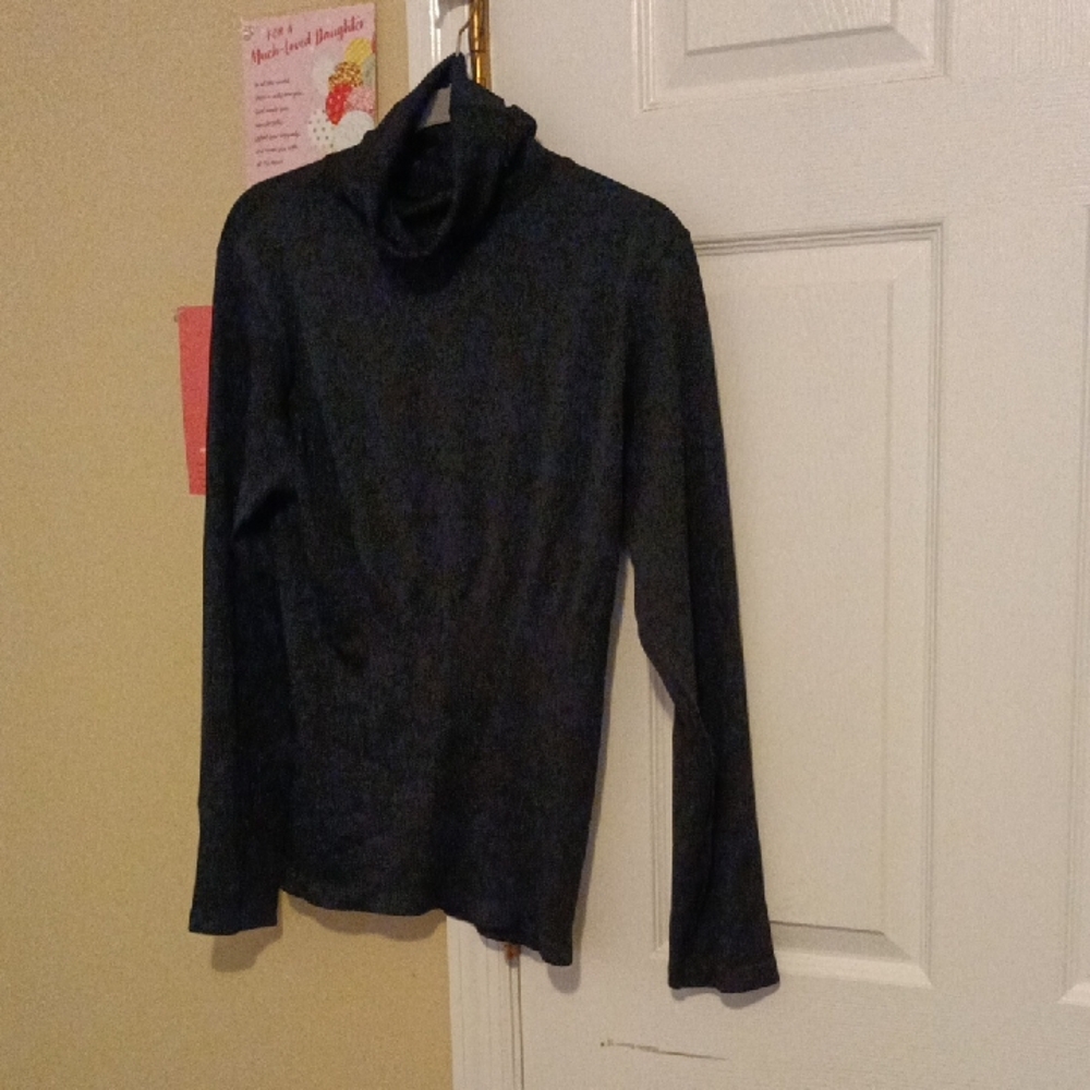 Black Turtleneck Sweater 2X-3X